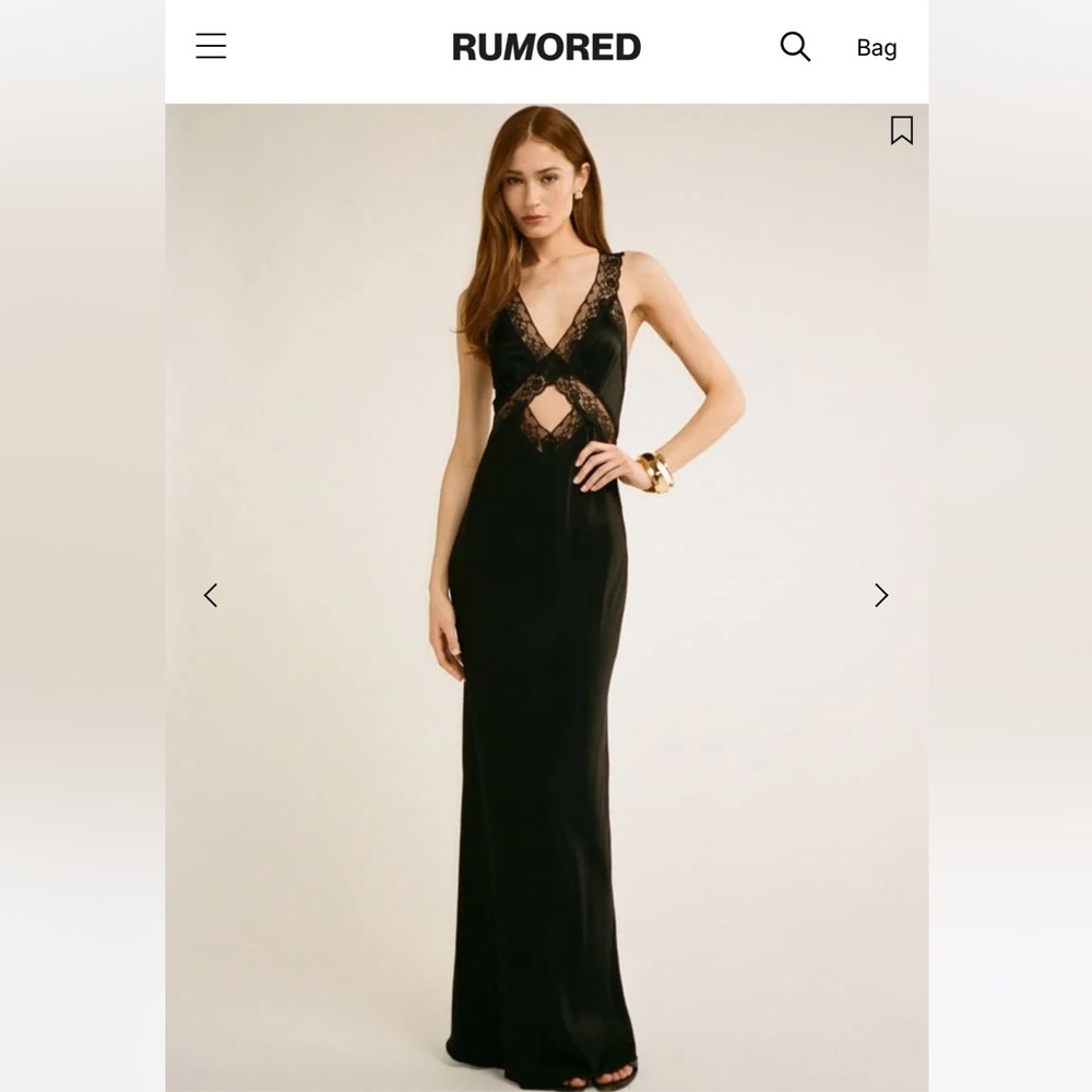 Rumored Cross Roads Maxi Dress
